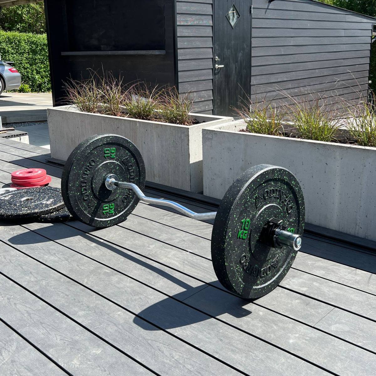 Odin High Impact Bumper Plate Vægtskive 10kg – Vægtskiver, billede 7 hos ActiveNordic