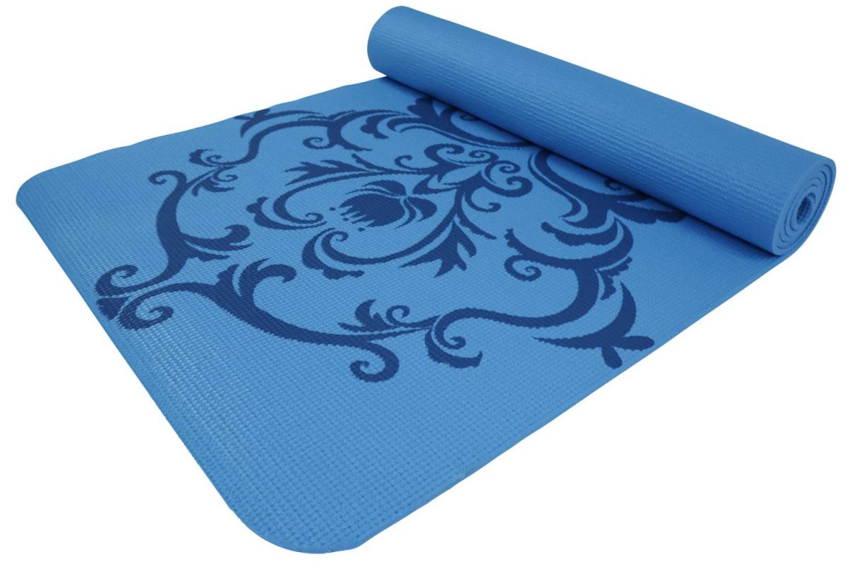Odin Bohemian Yogamåtte 0,6cm Blå – Yogamåtter & Tilbehør, billede 2 hos ActiveNordic