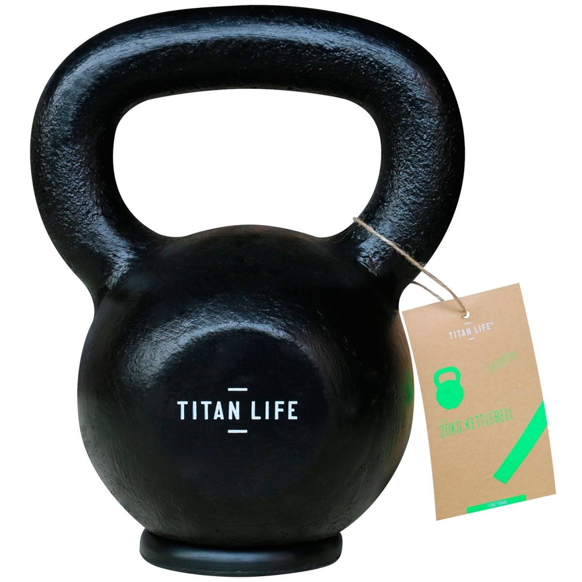 Titan Life Gym 20kg Kettlebell, billede 3 hos ActiveNordic