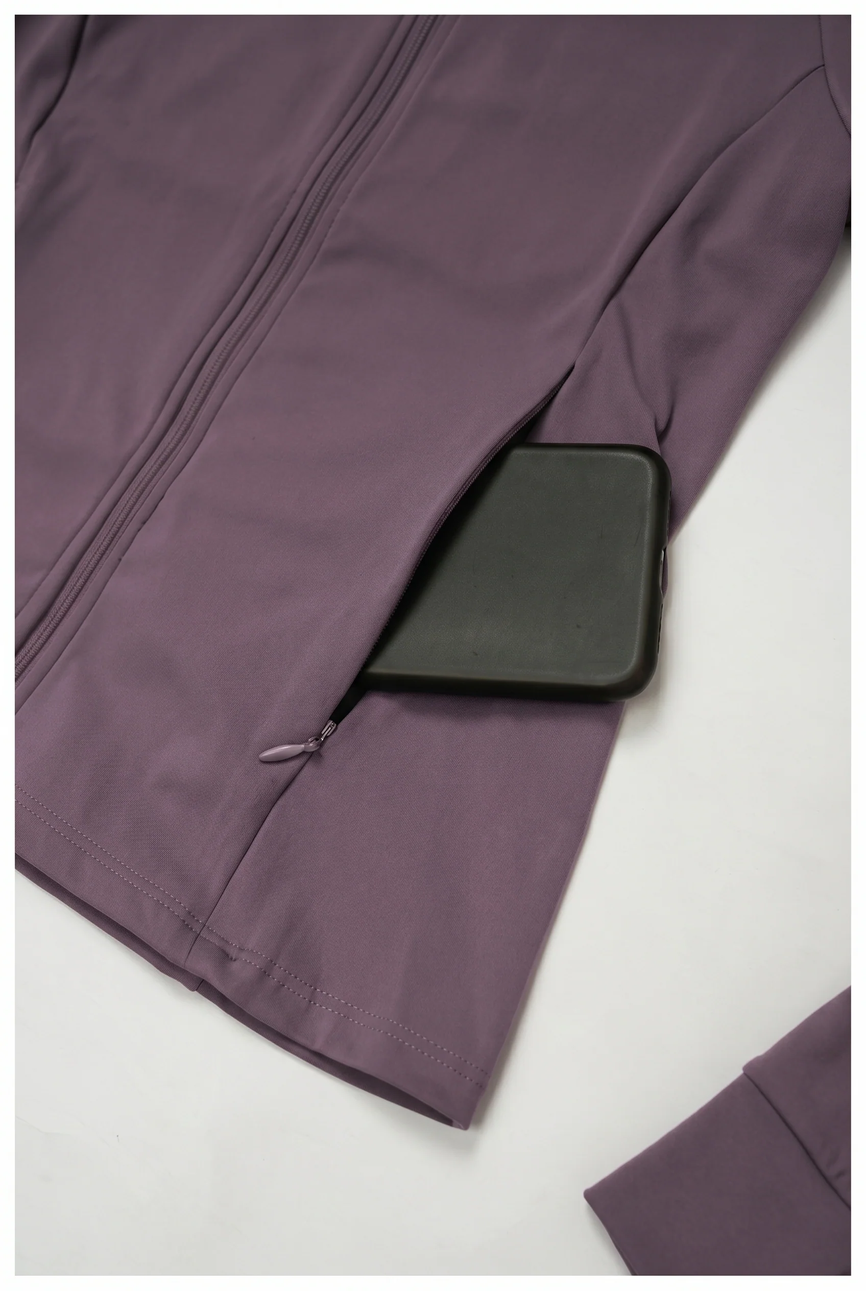 PureLine Sports Jakke - Aubergine, billede 7 hos ActiveNordic
