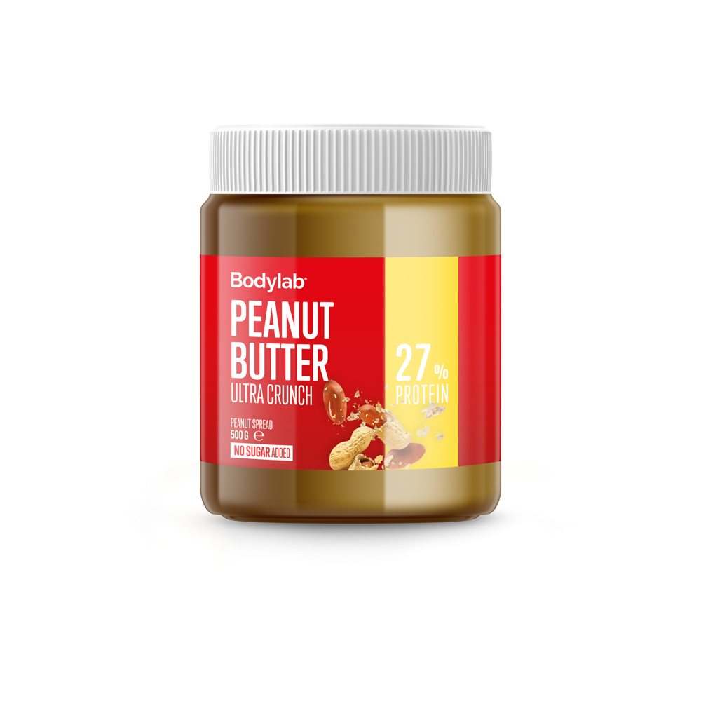 Bodylab Peanut Butter Ultra Crunch (500g) – Sundhed & Superfood hos ActiveNordic