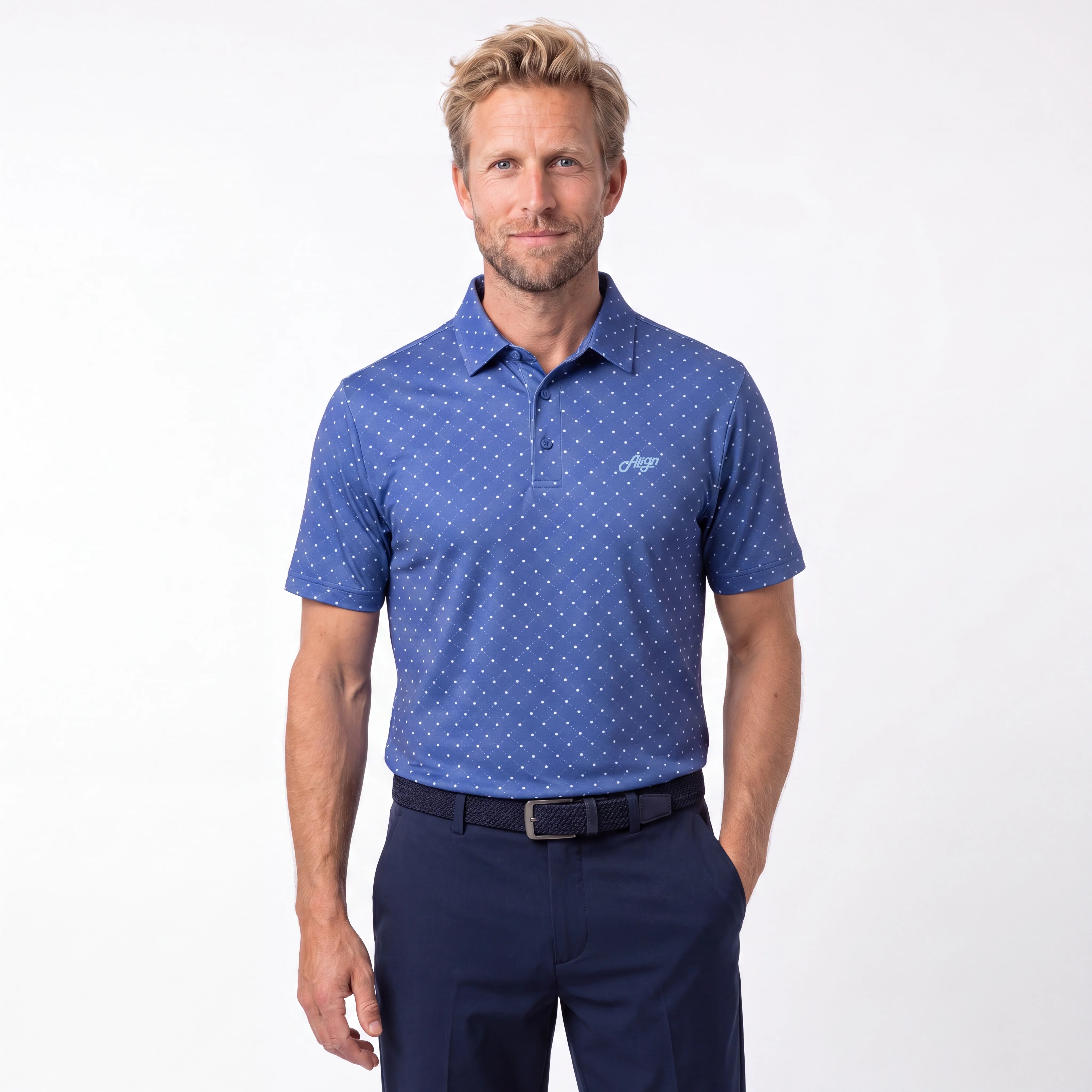 Mason Polo - Blå – T-shirts hos ActiveNordic