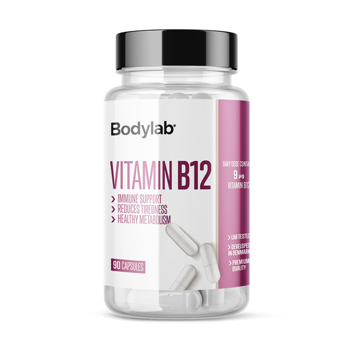 BodyLab Vitamin B12 (90 stk.) – Vitaminer & mineraler hos ActiveNordic