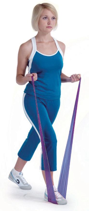 Aserve Latexfri Træningselastik Super Heavy Violet 5,5m hos ActiveNordic