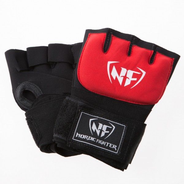 Nordic Fighter Gel Hand Wraps Rød – Kampsport hos ActiveNordic