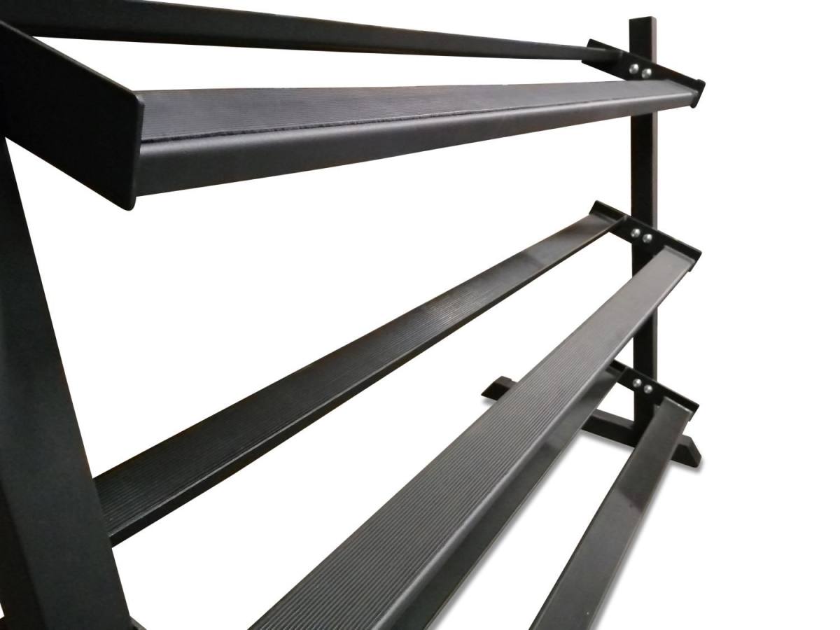 Odin Rack Bænk til Hex Håndvægte - Størrelse: 158 x 70 x 100cm, billede 2 hos ActiveNordic