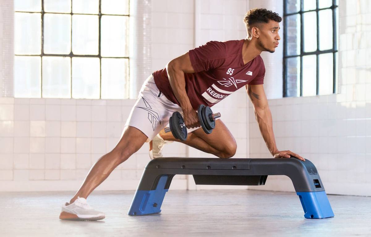 Reebok Deck Step The Original Træningsbænk Blå, billede 7 hos ActiveNordic
