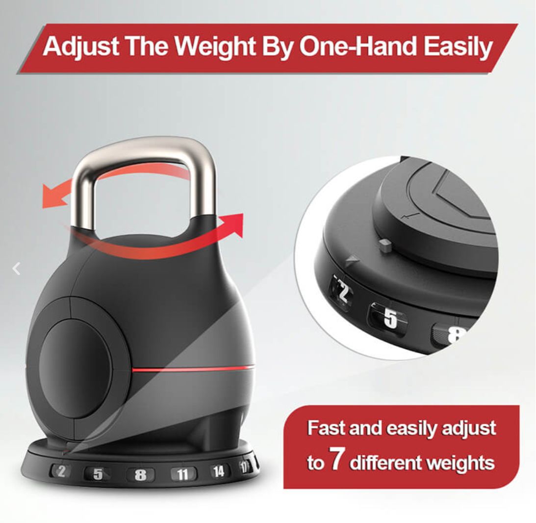 Odin Justerbar Kettlebell 20kg, billede 2 hos ActiveNordic