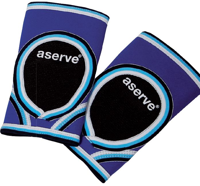 Aserve Junior Lyseblå Albuebeskytter (Inkl. Pude) par - X-Large – Beskyttelse hos ActiveNordic