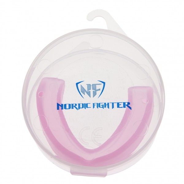 Nordic Fighter Basic Pink Tandbeskytter – Kampsport, billede 2 hos ActiveNordic