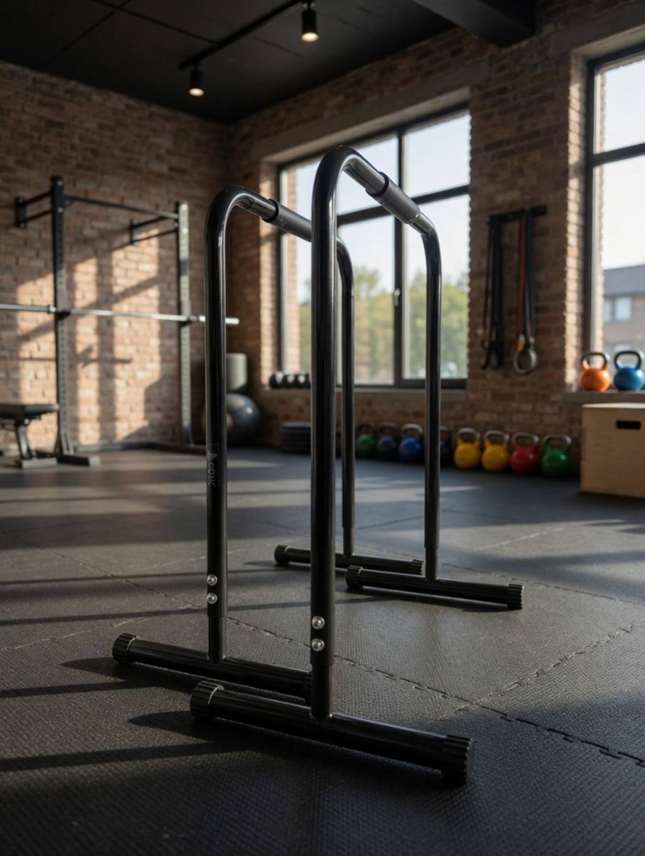 Odin Viking Equalizer Dip Bars Sort – Push up bars, billede 2 hos ActiveNordic