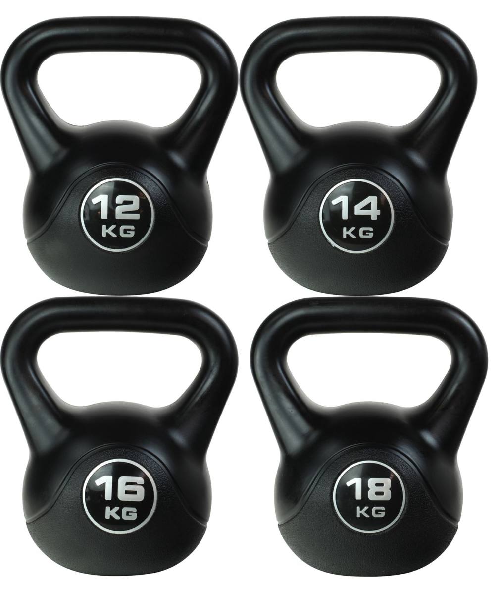 Odin Vinyl Kettlebell PAKKETILBUD (12, 14, 16, 18kg) hos ActiveNordic