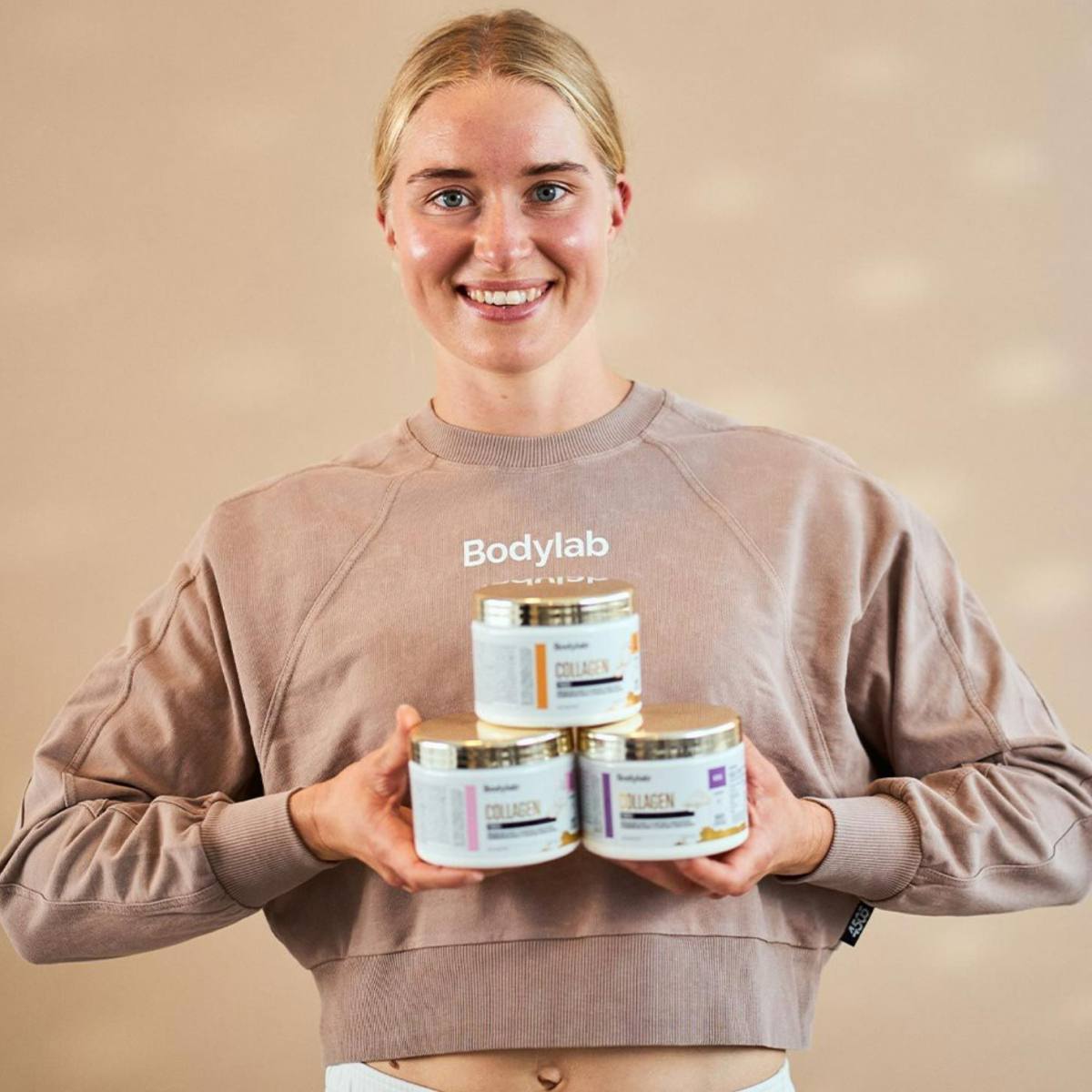 BodyLab Collagen Ice Tea Fersken (150g) – Vitaminer & mineraler, billede 2 hos ActiveNordic