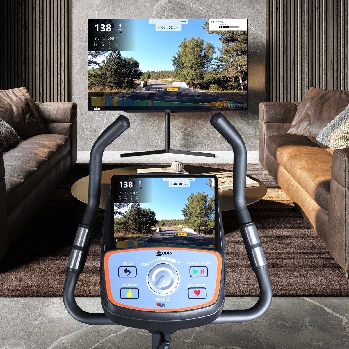Odin B800 Bluetooth Motionscykel (2027 model) – Motionscykel og Kondicykel, billede 2 hos ActiveNordic