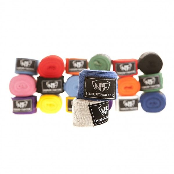 Nordic Fighter Cotton Hand Wraps Grøn 5m – Kampsport, billede 2 hos ActiveNordic