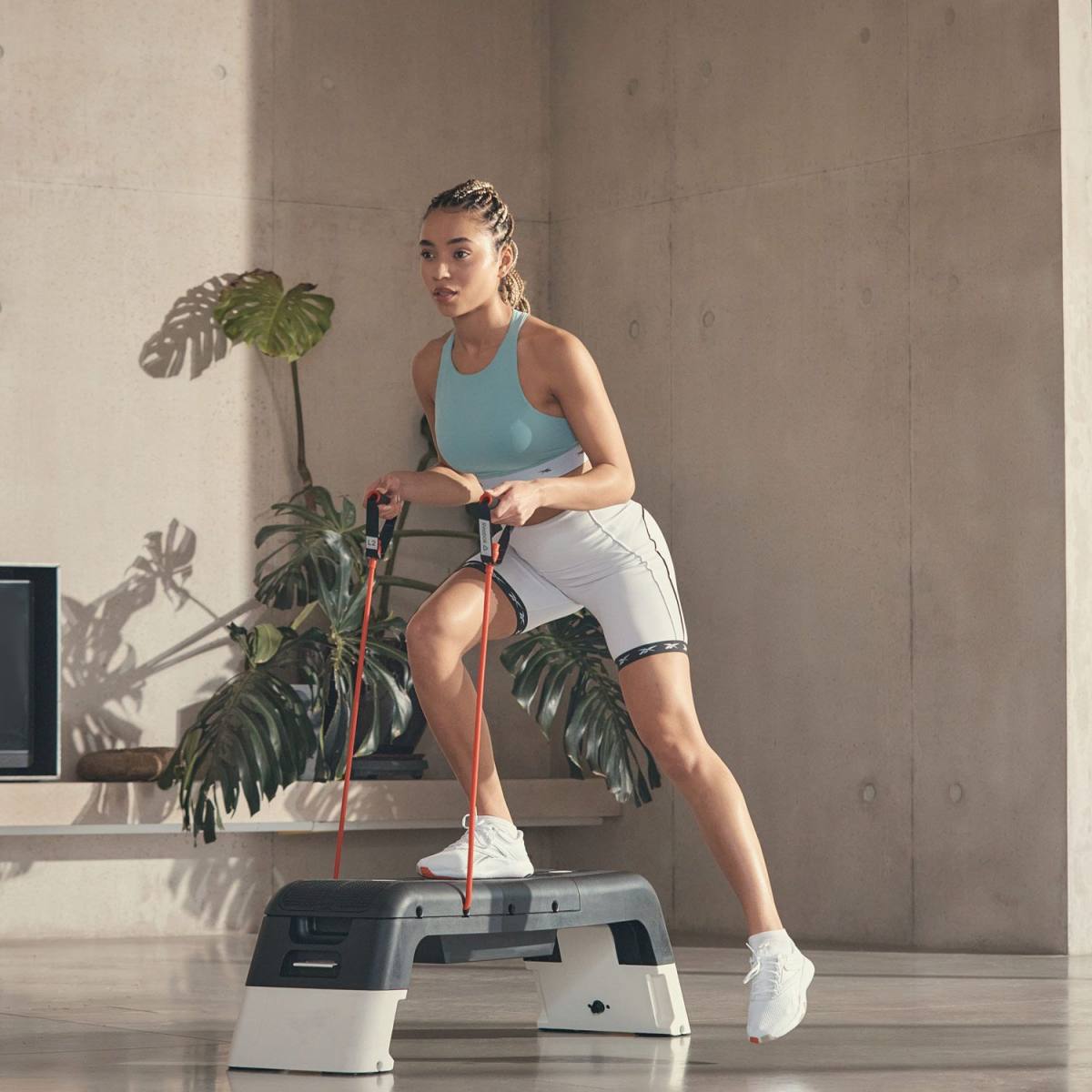 Reebok Deck Step The Original Træningsbænk Hvid, billede 5 hos ActiveNordic