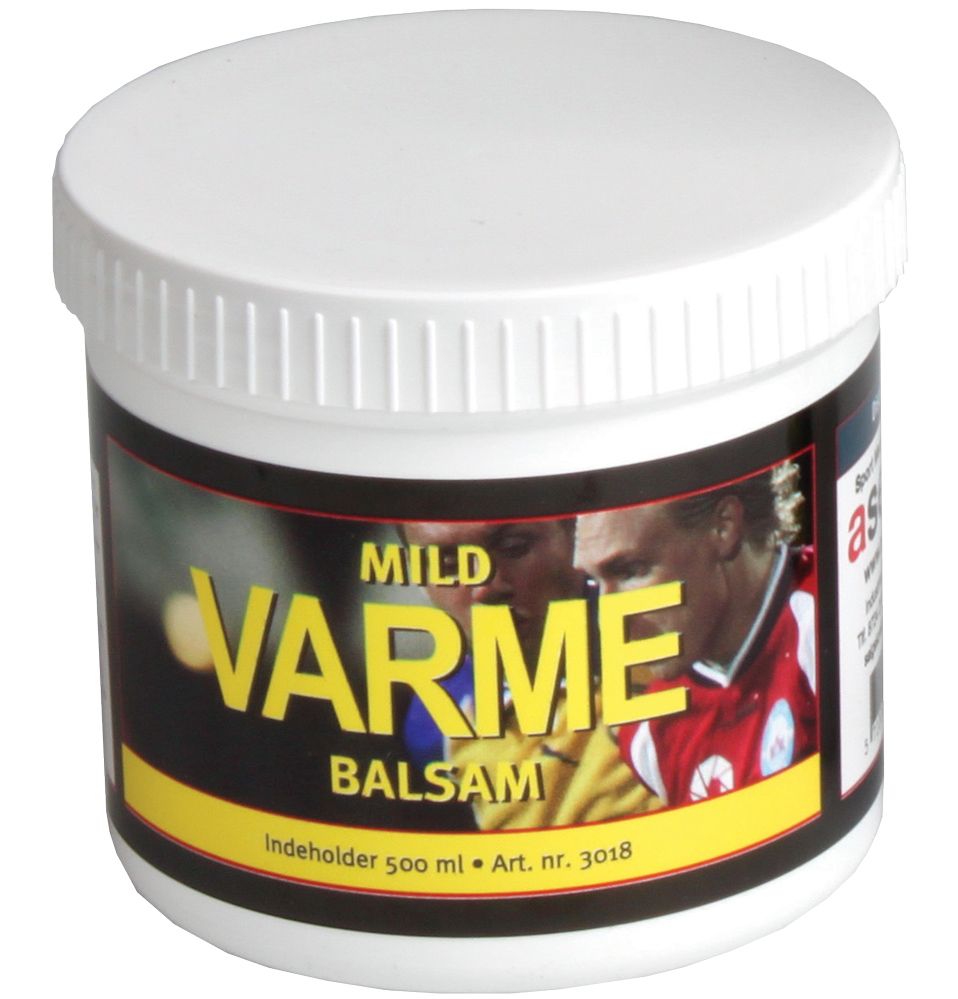 Aserve Varmebalsam Mild Dåse (500ml) – Massage hos ActiveNordic
