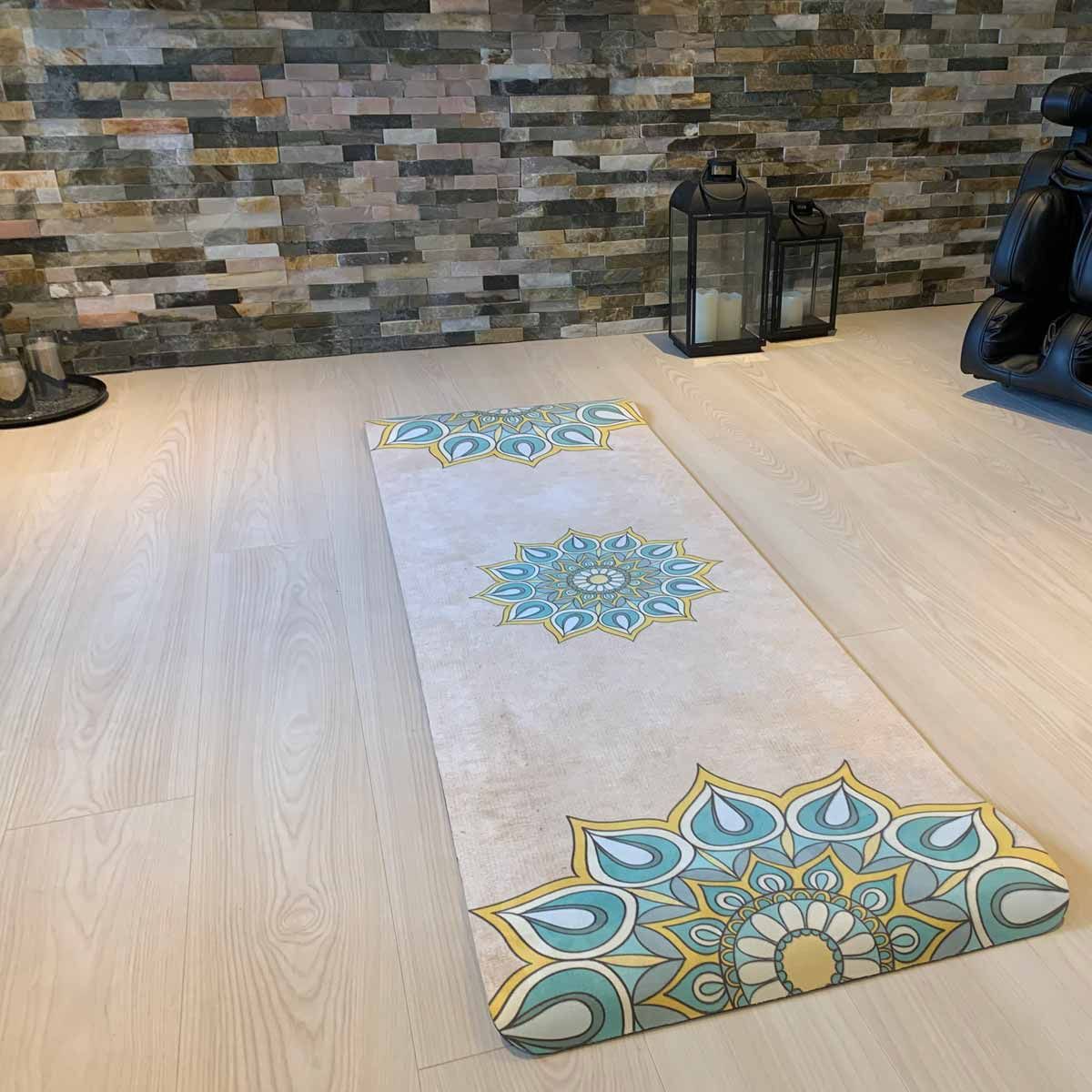 Odin Bohemian Desert Rose Yogamåtte 0,8cm – Yogamåtter & Tilbehør, billede 3 hos ActiveNordic