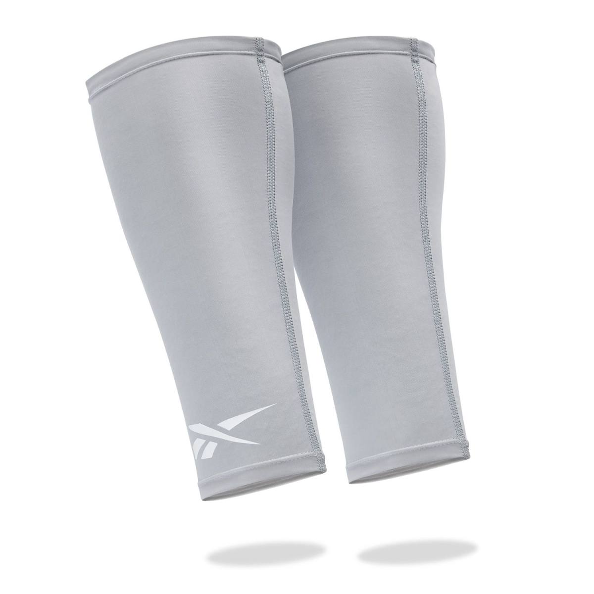 Reebok Kompression Læg Sleeves (2 stk) - Grå - S/M – Kompressions, billede 2 hos ActiveNordic