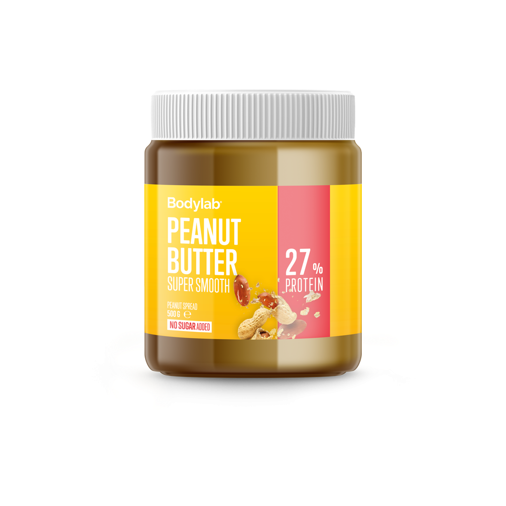 Bodylab Peanut Butter Super Smooth (500g) – Sundhed & Superfood hos ActiveNordic