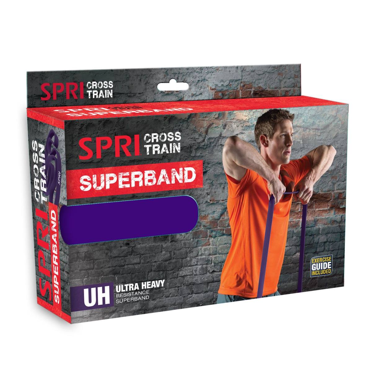 SPRI Superband Crossfit StrengthBand Træningselastik Ultra Heavy hos ActiveNordic