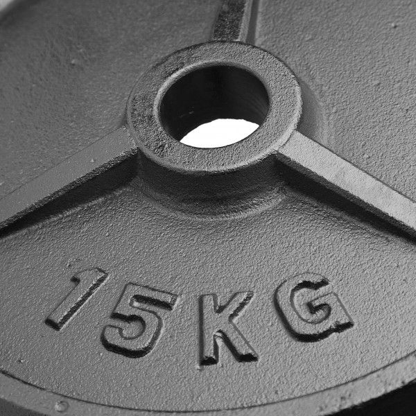 Nordic Fighter Jern Vægtskiver 5kg / 50mm (1 stk), billede 4 hos ActiveNordic