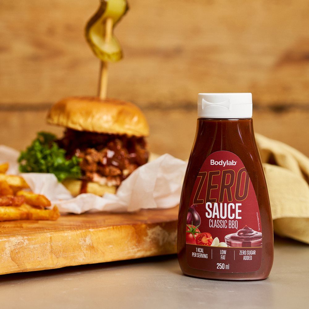 Bodylab Zero Sauce Classic BBQ (250ml) – Sundhed & Superfood, billede 2 hos ActiveNordic