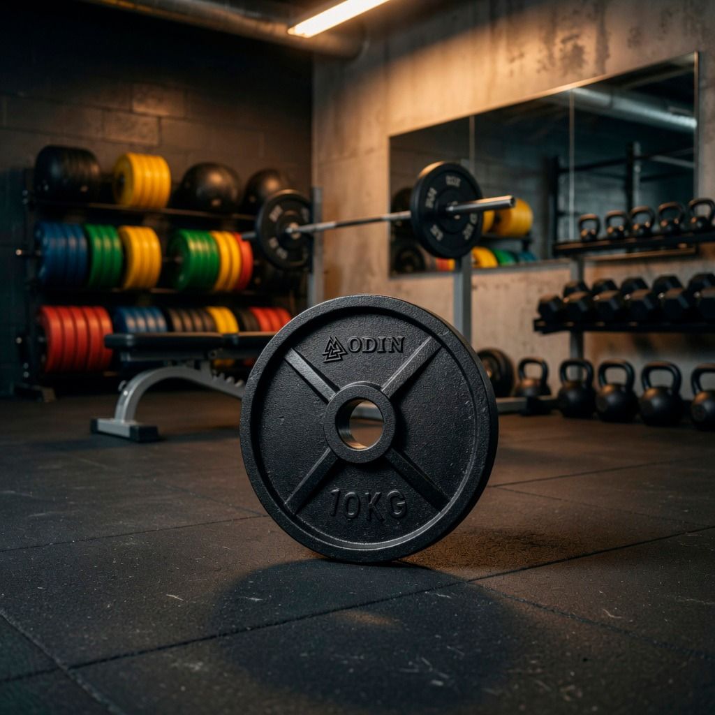 Odin Jern Vægtskiver 10kg / 50mm (1 stk), billede 2 hos ActiveNordic
