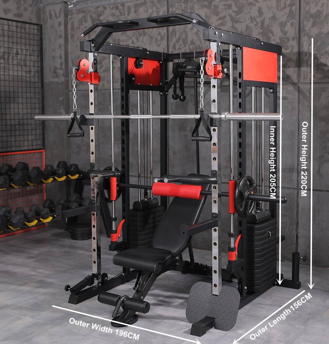 Odin Ragnarok Smith Rack Multistation 144kg – billede 3