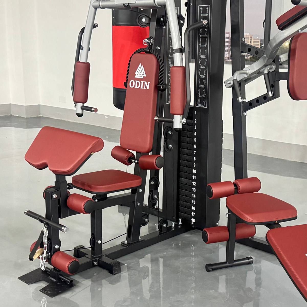 Odin Ragnarok Boxing Multi Station Home Gym 100kg – billede 4