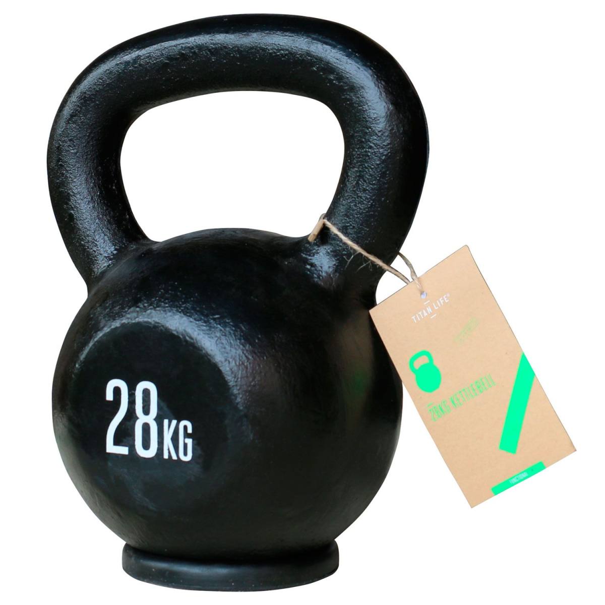 Titan Life Gym 28kg Kettlebell, billede 4 hos ActiveNordic