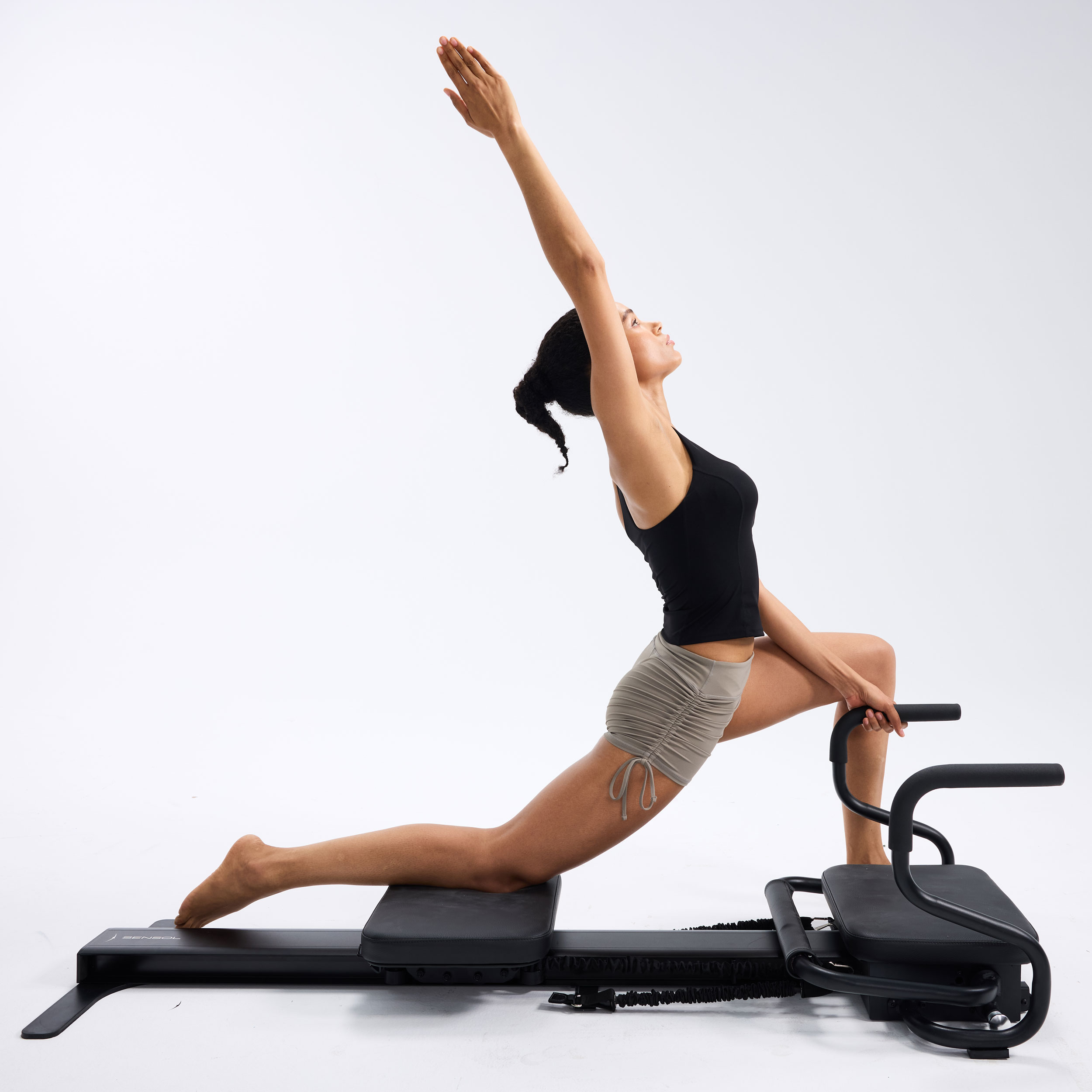 Sensol Flex Air Smart Pilates Reformer Sage Green – billede 17