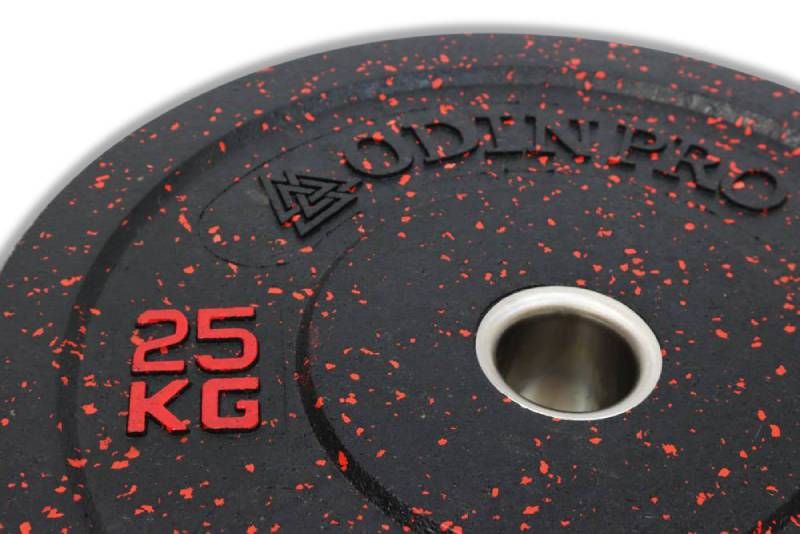 Odin High Impact Bumper Plate Vægtskive 25kg – Vægtskiver, billede 2 hos ActiveNordic