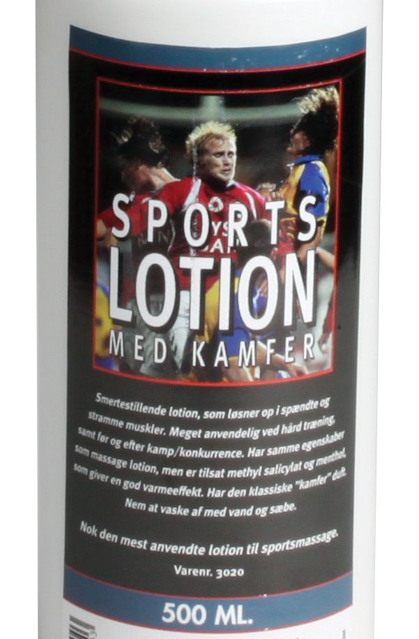 Aserve Sportslotion Med Kamfer (500ml) – Massage, billede 2 hos ActiveNordic