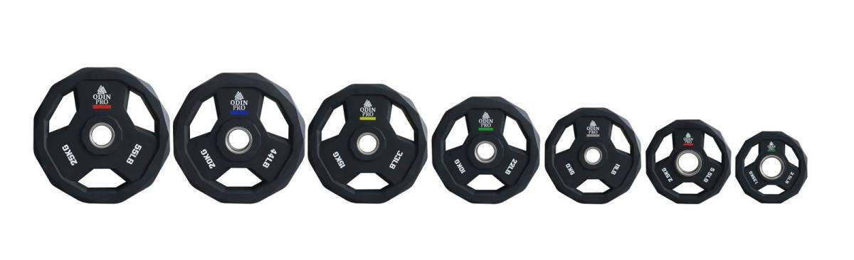 Odin PRO TPU OL Vægtskive 1,25kg – Vægtskiver, billede 2 hos ActiveNordic