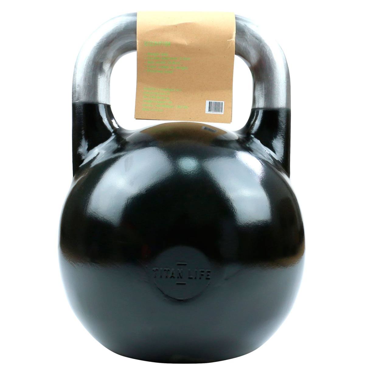 Titan Life Gym 6kg Kettlebell Steel Competition, billede 3 hos ActiveNordic