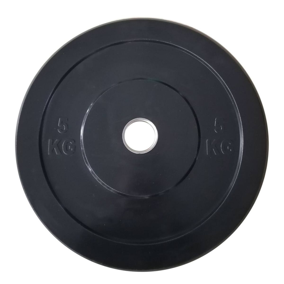 TITAN LIFE Bumper Plate Vægtskive 5kg 50mm Rubber – Vægtskiver hos ActiveNordic