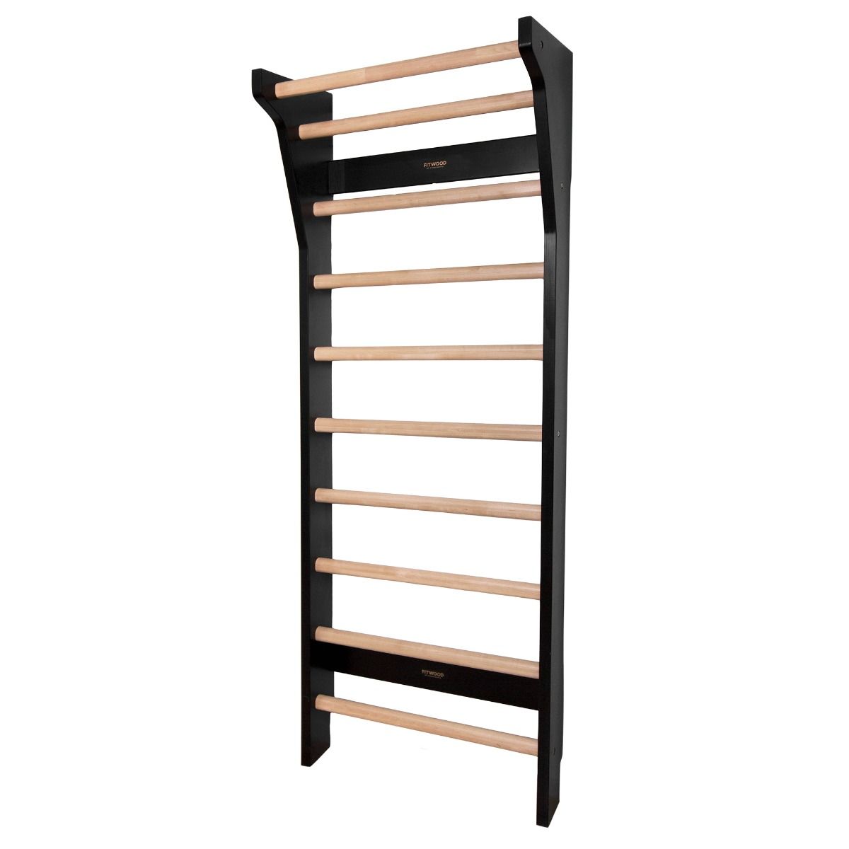 FitWood TAIMI MINI Wallbar Sort m. Birk Trin – Ribbe hos ActiveNordic