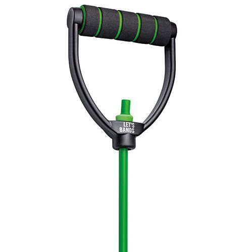 Lets Bands Powerbands Tube Grøn (medium) – Træningselastik, billede 5 hos ActiveNordic