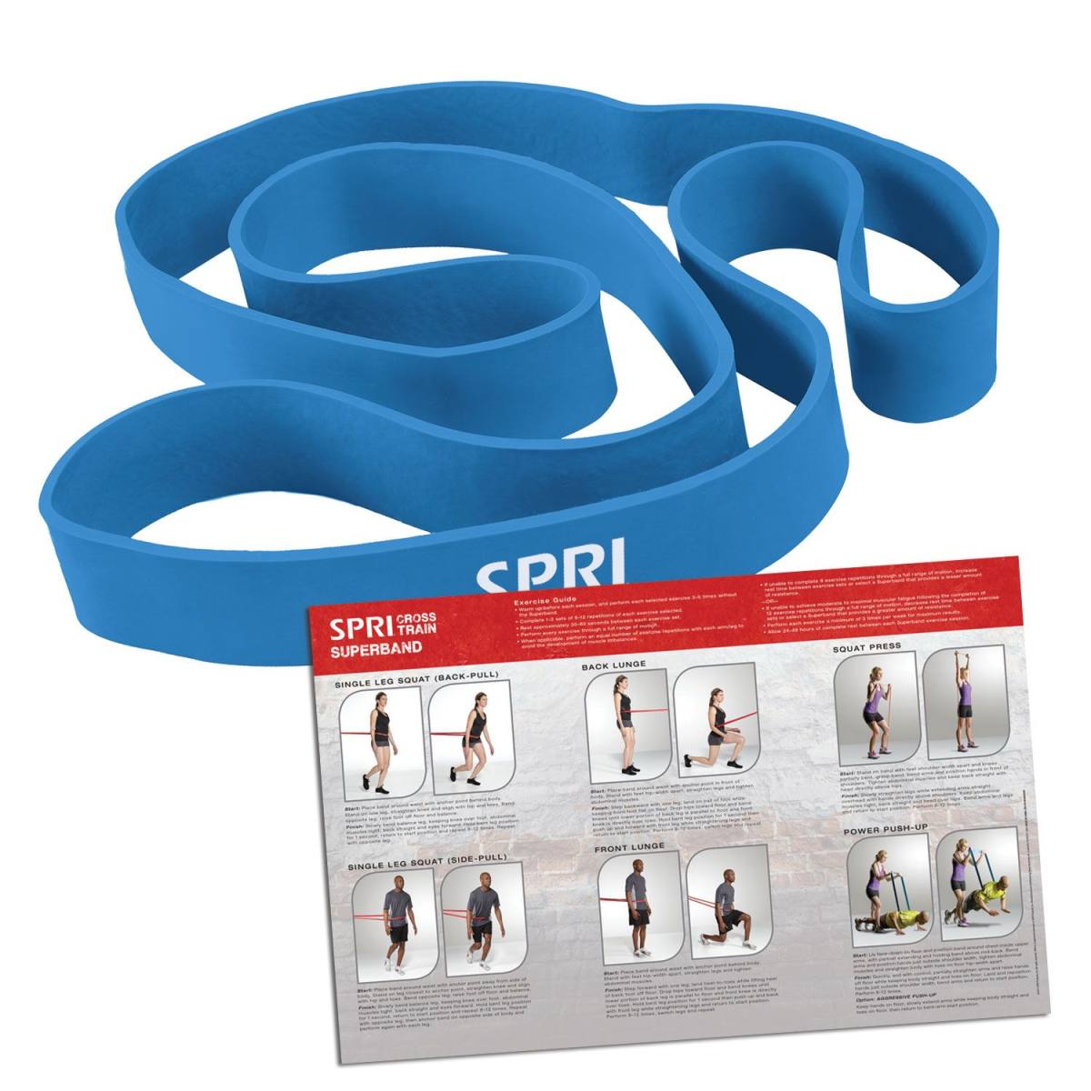 SPRI Superband Crossfit StrengthBand Træningselastik Heavy, billede 5 hos ActiveNordic