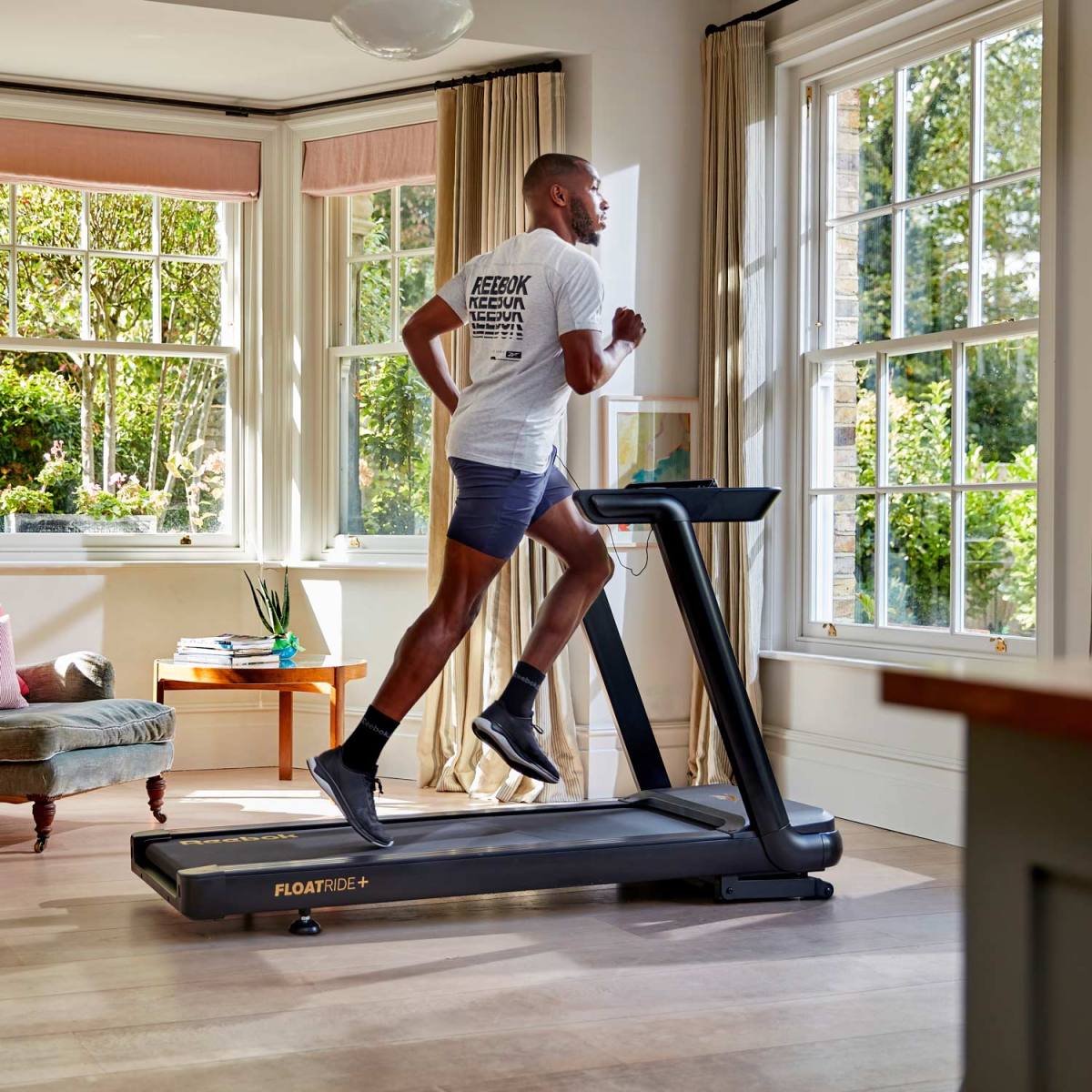 Reebok FR30z Floatride Løbebånd - Sort – billede 6