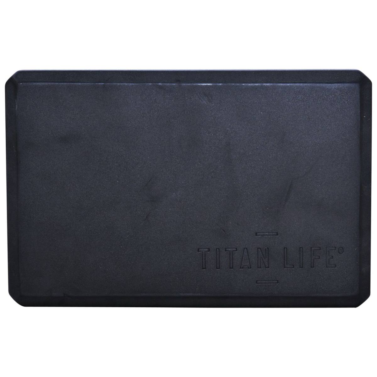 TITAN LIFE Pro Yogablok Sort – Yogaudstyr & Redskaber, billede 5 hos ActiveNordic