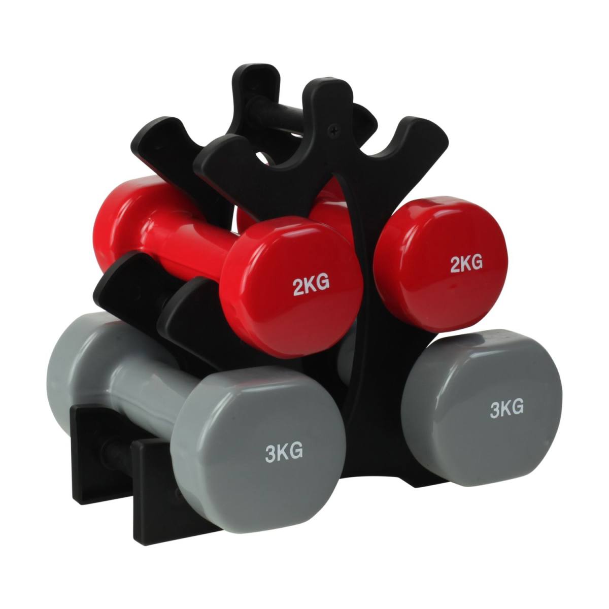 Odin Håndvægte Sæt (Stativ, 2x1kg, 2x2kg & 2x3kg), billede 2 hos ActiveNordic