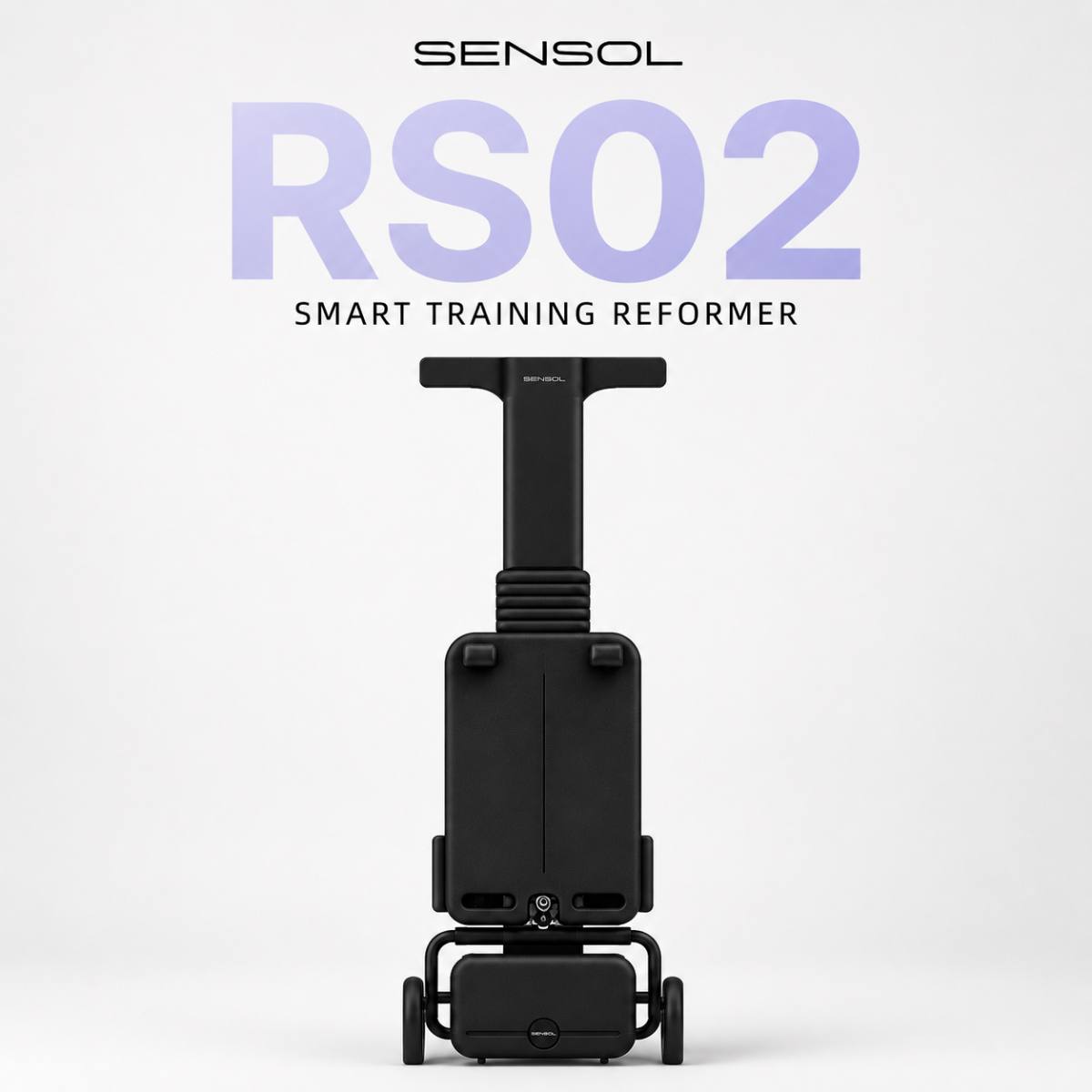 Sensol Smart Pilates Reformer RS2 Midnight Black