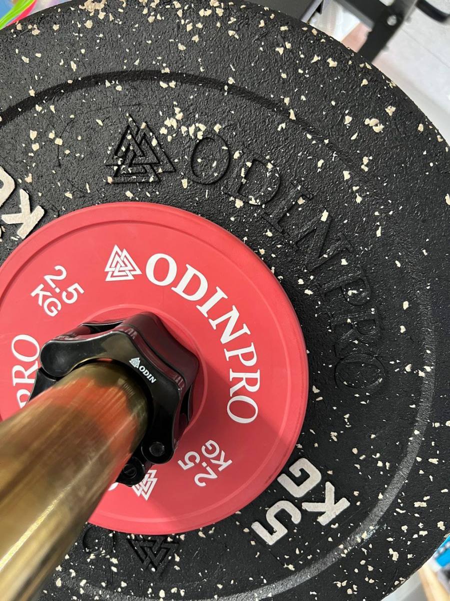 Odin High Impact Bumper Plates Vægtstangssæt 50kg, billede 2 hos ActiveNordic
