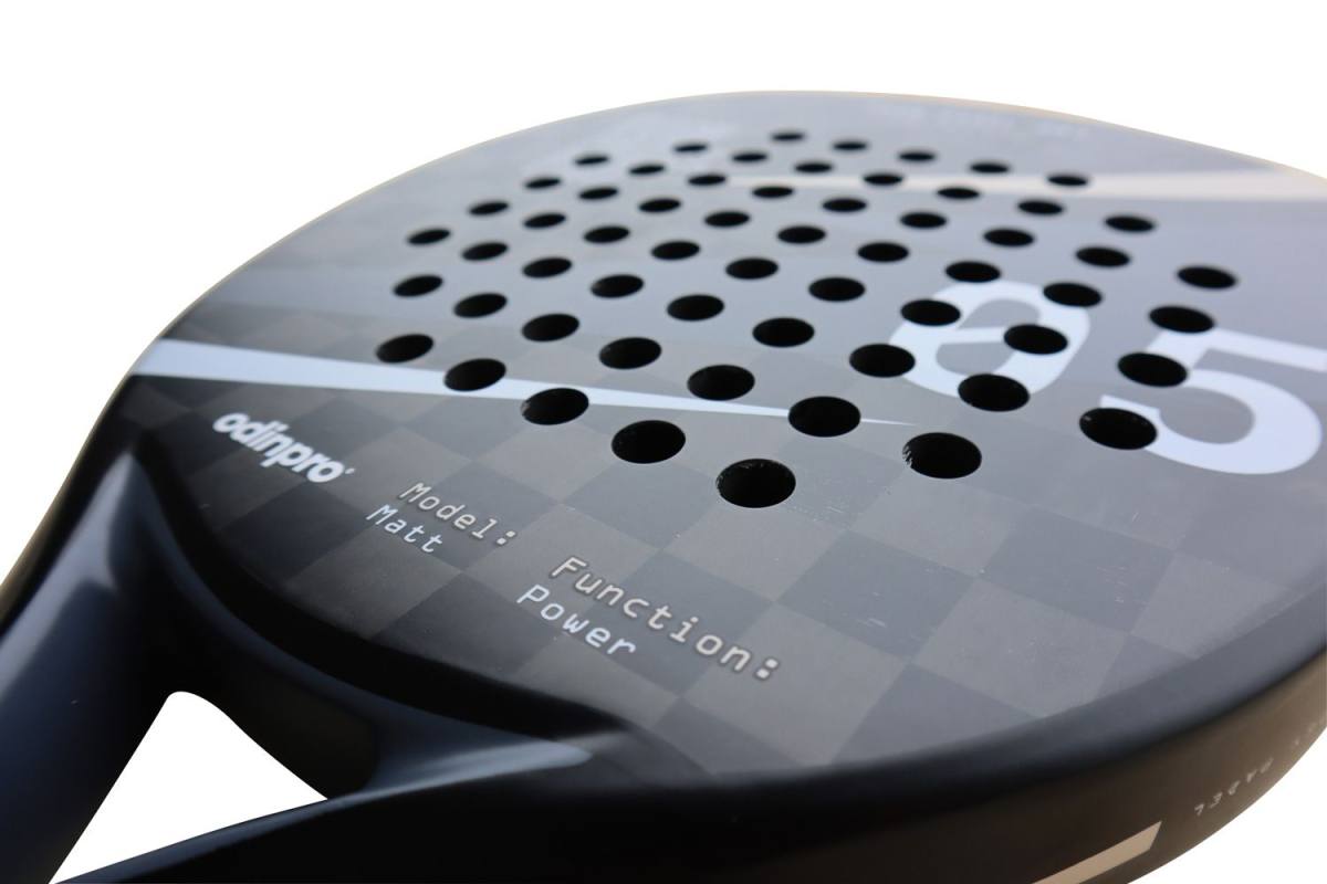 Odin Padel Matt Power 18K Luxury – Padel Tennis, billede 3 hos ActiveNordic