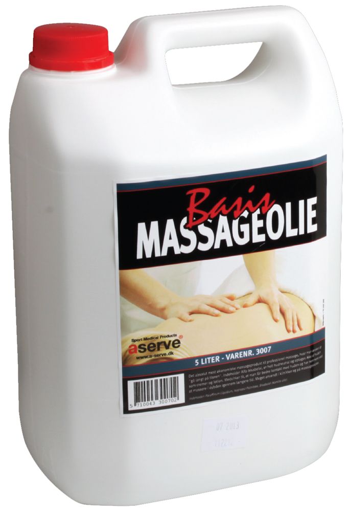 Aserve Massageolie Basis (5 liter) hos ActiveNordic
