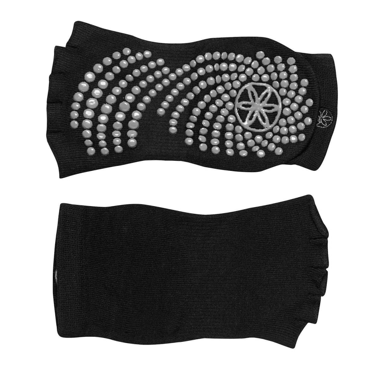 Gaiam Tåløse No-Slip Yoga Strømper 2-Pak – Yogasokker & Handsker, billede 4 hos ActiveNordic