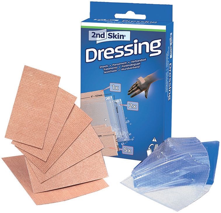 Spenco 2nd Dressing Skin Plaster (6stk. 7 x 16cm) hos ActiveNordic