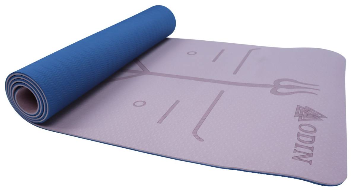 Odin Dual Pink/Blue TPE Yogamåtte 0,6cm – Yogamåtter & Tilbehør, billede 8 hos ActiveNordic